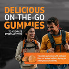 21st Century Full Fuel 365 Electrolyte Gummies, Orange Flavor, 60 Count, Daily Hydration and Electrolyte Replenishment with Potassium, Zinc, B-12, Magnesium