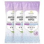 Nurture XL Antibacterial Body & Hand Sanitizing Wipes | Alcohol-Free Antiseptic Wet Towelettes for Germ Removal, Disinfecting Skin, Sanitizing Hands |Cleaning Cloths | Adults & Baby | Thick & Strong