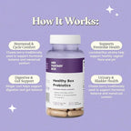 Her Fantasy Box | Healthy Box | Vaginal Probiotics for Women – Prebiotics + Advanced Lactobacillus Blend – Hormonal Balance, PMS Relief – Feminine Health Support with Cranberry & D-Mannose