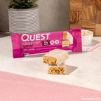 Quest Nutrition Crispy Birthday Cake Protein Bar, 17g Protein, 1g Sugar, 2g Net Carbs, Gluten Free Protein Snack, Keto Friendly, 12 Count