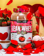 MuscleSport Lean Whey Revolution™ Protein Powder - Whey Protein Isolate - Low Calorie, Low Carb, Low Fat, Incredible Flavors - 25g protein per scoop (2LB, Strawberry)