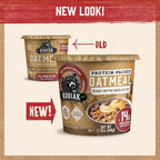 Kodiak Cakes Instant Oatmeal Cups, Peanut Butter Chocolate Chip, High Protein, 100% Whole Grains, (12 cups)