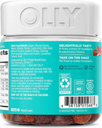 Olly Teen Girl Multi Gummy, Healthy Skin and Immune Support, 15 Essential Vitamins, Biotin, Zinc, Calcium, Chewable Multivitamin, Berry Melon, 35 Day Supply, 70 Count