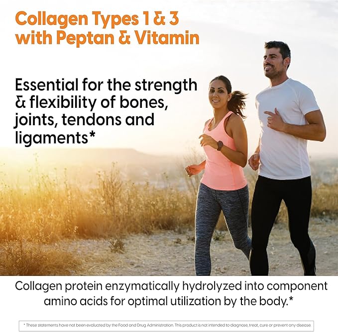 Doctors Best Collagen Types 1 and 3 & Vitamin C, Supports Hair, Skin, Nails, Bones, & Joints, Non-GMO, Gluten Free, Soy Free 540 Tablets