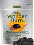Plant People WonderBurn Metabolism & Cravings Control Gummies, Zero Sugar, Ripe Mango Flavor (60 Count)