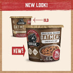 Kodiak Cakes Instant Protein Chocolate Chip Oatmeal in a Cup, 2.12oz (Pack of 12)