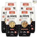 Al Dente Protein Pasta Egg & Roasted Garlic Fettuccine - 30g High Protein in 3.5oz Serving, Lower Carb. Cage-Free Eggs & Semolina. (Previously Carba-Nada, Packaging May Vary) - 10oz Bags (Pack of 6)