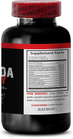 Natural detoxification Supplement - Candida Away Extra Strength Formula - Candida Support - Digestive AID - Candida Vitamins - Candida Cleanse - Oregano Oil Capsules - Black Walnut Hull - 1Bottle