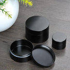 Portable Daily Pill Case, Heavy Duty Aluminium Alloy Round Pill Box, Waterproof Travel Pill Organizer, Pocket Purse Medicine Vitamin Holder EDC Container for Outdoor Camping Working