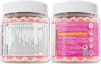Prenatal Vitamins for Women Multivitamin Gummies w/ Methylfolate 1mg, Choline Omega-3(DHA+EPA) Iron, Postnatal Vitamins for Women Breastfeeding | Before,During & After Pregnancy,Sugar Free,Vegan,60Cts