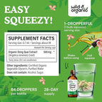 Wild & Organic Black Cohosh Tincture 2 fl oz & Dong Quai Tincture 2 fl oz