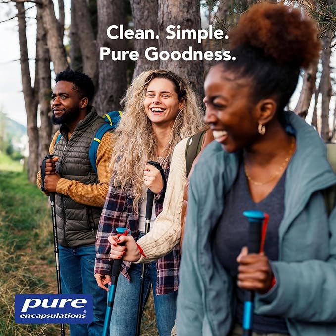 Pure Encapsulations GABA - Supplement to Support Relaxation & Moderation of Occasional Stress - with Premium GABA Amino Acids - 60 Capsules