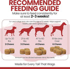 Omega for Dogs - 180 Delicious Soft Chews - Salmon Oil Treats for Skin and Coat, Itch Relief - Fish Oil Blend of Essential Fatty Acids, Omega 3, 6, and 9, and Vitamins - Smoked Bacon Flavor