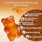 120 Count Pumpkin Seed Oil Gummies with Saw Palmetto | 5,000 mg Cold-Pressed Extract | Sugar-Free Pineapple Flavor | Supports Hair, Skin & Prostate Health | Pumpkin Seed Oil Supplement for Men & Women