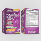 Clean Nutraceuticals Vaginal Probiotics for Women with Cranberry Extract, D-Mannose, Prebiotics, pH Balance for Women, Vaginal Health – Womens Probiotic Alternative to Gummies - 20 Stix
