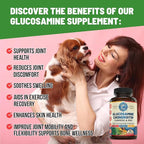 Joint Support Supplement with Glucosamine Chondroitin MSM Turmeric Boswelia. Supports Inflammatory Response, Discomfort Relief for Knees Hands Back Joints. USA Made.