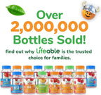 Lifeable Kids Vitamin D Gummies | Vitamin D3 1000iu | Great Tasting Vitamin D3 Gummies | D3 Vitamin for Strong Healthy Bones and Immune Support | Vitamin D for Kids, Boys, Girls | 90 Gummies