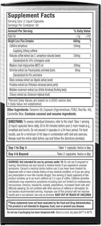 Hydroxycut Advanced - 60 Rapid-Release Liquid Capsules - Thermogenic Calorie Burn, Maximize Energy - for Women & Men
