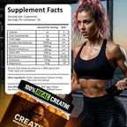 Creatine Monohydrate Gummies 5g Sugar Free Creatine with Vitamin B12 and L-Taurine | Muscle Growth for Men and Women | Low Calorie Formula 120 Gummies for 30 Servings, Mango