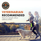 Alpha Dog Nutrition Free Range Dog Hip & Joint Supplement Powder with Glucosamine, Chondroitin, MSM - Hip & Joint Support for All Breeds