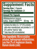 Align Probiotic Extra Strength, Probiotics for Women and Men, #1 Doctor Recommended Brand‡, 5X More Good Bacteria to Help Support a Healthy Digestive System*, 21 Capsules