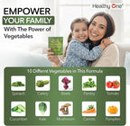 Fruits & Veggies Sugar-Free Gummies - 27 Whole Foods - Equals 3 Servings of Fruits & Vegetables - Improve Energy, Focus & Immune Function - Fiber - Antioxidants - Organic Ingredients - 28 Packets