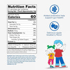 Align Probiotic, Kids Yogurt Coated Probiotic Fruit Bites, Added Probiotics Help Support Kids' Digestive Health, Apple Blueberry Flavored, 21 Individually Wrapped Pouches, 105 Bites