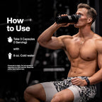MuscleTech Thermogenic Testosterone Booster for Men, AlphaTest Thermo - T-Boost Mens Supplement with Tribulus Terrestris - Male Gym Workout Supplements for Muscle Growth, Stamina & Energy - 90 Pills