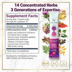 ILUNA Herbal Wellness Supplement - 50 Count - Traditional Korean Botanical Blend with Milk Thistle - Concentrated Herbal Pebbles for Daily Vitality and Balance