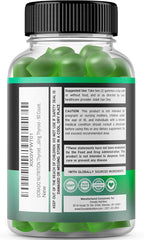Thyroid Support For Women & Men (90 Gummies) Ashwaganda, Iodine, Bladderwrack, Kelp, & Schisandra - Support Supplement - Delicious Apple Flavor - Non-GMO, Vegan & Gluten-Free (90 Count)