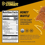 Honey Stinger Organic Honey Waffle, Energy Stroopwafel for Exercise, Endurance and Performance, Sports Nutrition for Home & Gym, Pre and Post Workout, 16.96 Ounces (Pack of 16)