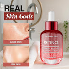 The Beauty Elixir Retinol Serum For Face - Dermatologist Tested, Anti-Aging, Fine Lines & Wrinkles & Post-Acne Marks Treatment - Clean Beauty, Cruelty-Free Korean Skin Care for All Skin Types - 1.69oz