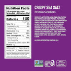 Milton's CRAFT BAKERS Protein Crackers Variety Bundle (Crispy Sea Salt & Red Chili) - 10G Of Plant-Based Protein Per Serving, Certified Gluten Free, Non-Gmo Project Verified, Vegetarian-Friendly, Zero Grams Added Sugar Per Serving, 4.25 Oz, Pack Of 4
