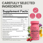Vaginal Probiotics & Prebiotics for Women with Cranberry Extract | Supports Urinary Tract & PH Balance for Women | Probioticos Vajinal | Probiotics for Women's Vaginal Health- 60ct