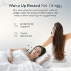 Sleep Liposomal Supplement with Low-Dose Liquid Melatonin Kids and Adults - Relaxation Aid, Deep Restorative Sleep Support - Vegan and Clean - Advanced Absorption - Berry Flavor - 60 Pump Servings