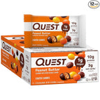 Quest Nutrition Coated Candies, Peanut Butter, 1g Sugar, 10g Protein, 4g Net Carbs, Gluten Free, Keto Friendly, 12 Count