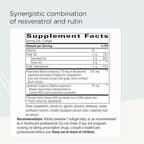 Integrative Therapeutics Resveratrol Ultra HP - Heart Health Support Supplement for Daily Antioxidant Support*- Once-Daily, Non-Soy Softgel - Gluten-Free & Dairy-Free - 60 Softgels (60 Servings)