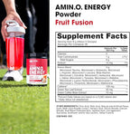 Optimum Nutrition Amino Energy - Pre Workout with Green Tea, BCAA, Amino Acids, Keto Friendly, Green Coffee Extract, Energy Powder - Fruit Fusion, 9.5 Ounce, 30 Servings (Packaging May Vary)