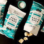 EPIC Sea Salt and Vinegar Pork Rinds, Keto Friendly, Protein Snacks, 2.5 oz (Pack of 4)