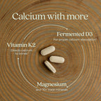New Chapter Calcium Supplement - Bone Strength Plant-Based USDA Organic Calcium with Magnesium, Vitamin D3+K2, for Bone Health & Joint Mobility, Heart Support, 905 mg dose - 270 Slim Tablets