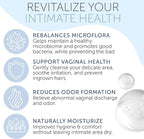 Feminine Wash | pH Balance for Women | Probiotics for Women | Daily Cleanser for Yeast Infection Treatment, Odor, Irritation Relief, Moisturizing | Intimate Feminine Wash for Bacterial Vaginosis