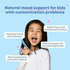 JoySpring Mood Magic for Kids – Natural Mood Support Pixie Sticks Candy with Saffron Extract, Magnesium Citrate & Vitamin D3 | Sugar-Free Powder Drink or Candy | 25 Servings | 4+ Years (Pack of 2)