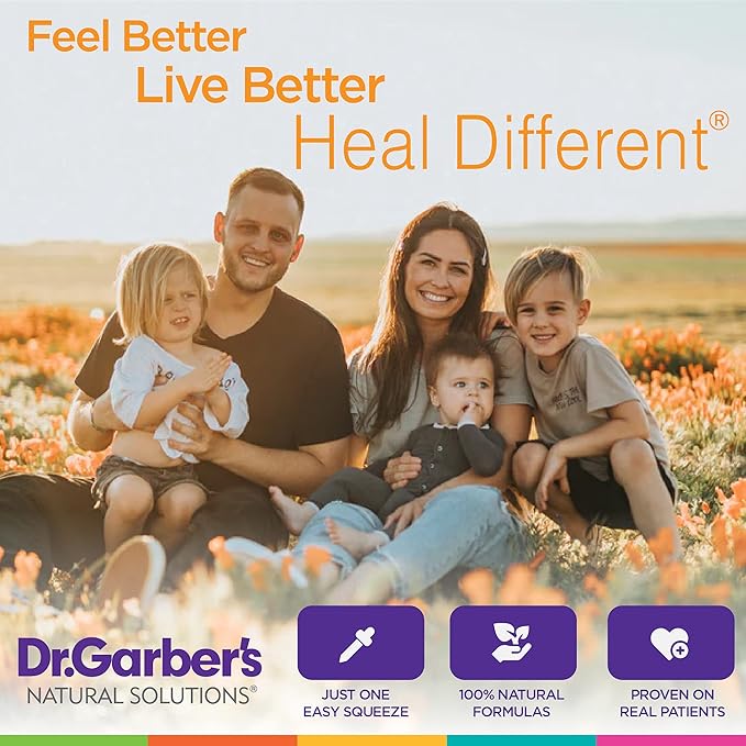 Dr. Garber's Natural Solutions Fem Cyle Oral Drops - Gemmotherapy Liquid Supplement to Balance Hormones and Relieve PMS, PMDD, Hot Flashes, Menopause, and Menstrual Symptoms - 60ml