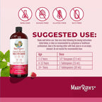 MARYRUTH'S Liquid Morning Multivitamin for Women, Men & Kids | Vitamin A C D E B6 B12 Biotin Zinc | Beauty | Vegan | Non-GMO | Gluten Free | 32 Servings