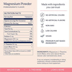 TRIP Magnesium Glycinate Powder with L-Theanine & Lion’s Mane, Sugar Free Magnesium Supplement for Adults, 250mg Magnesium per Drink Mix Serving, Pomegranate Orange Blossom, 1 Bag - 30 Servings