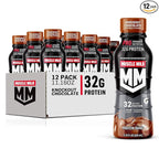 Muscle Milk Pro Series Protein Shake, Knockout Chocolate, 32g Protein, 11.16 Fl Oz (Pack of 12)