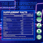 zipvit Creatine Monohydrate Gummies (5g) – Pre-Workout Energy & Muscle Growth Support for Men & Women | Blueberry Electrolyte Gummies (135 Count)