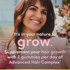 Nature’s Bounty Hair Growth Gummies for Supporting Thicker, Fuller Hair with Biotin, Silicon & Arginine, Peach Mango Flavor – Gluten Free, Contains No Lactose, Sodium or Fish, 60 Count/30 Servings