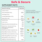 Little Joys DHA Omega 3 Brain Gummies for Kids | for Toddlers Aged 2-6 Years | 30-Day Pack | Plant Based, Sugar Free Omega 3 Supplements | Multivitamin Gummies for Kids | Travel-Friendly