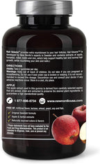 NEW NORDIC Hair Volume Gummies, 2500 mcg Biotin, Daily Hair Vitamins Supplement to Support Hair Skin & Nails, Vegan, 60 Count (Pack of 3)